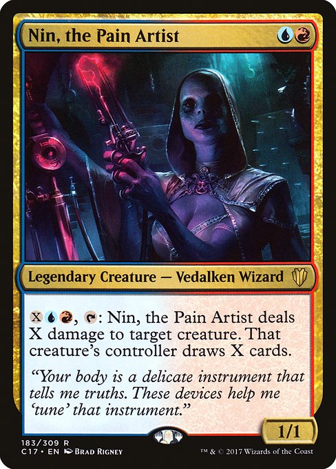Nin, the Pain Artist - Commander 2017 - R - 183