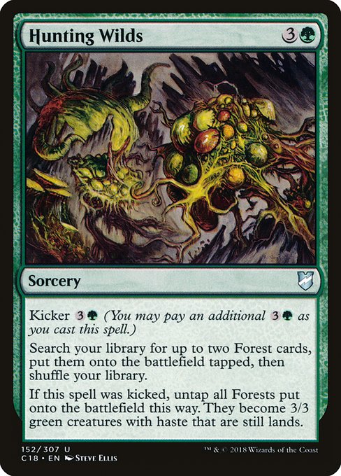 Hunting Wilds - Commander 2018 - U - 152