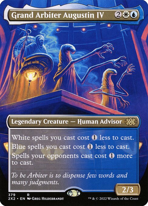 Grand Arbiter Augustin IV (Borderless) - Double Masters 2022 - R - 379