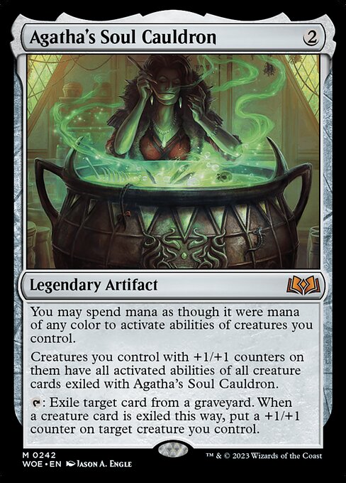Agatha's Soul Cauldron - Wilds of Eldraine - M - 242