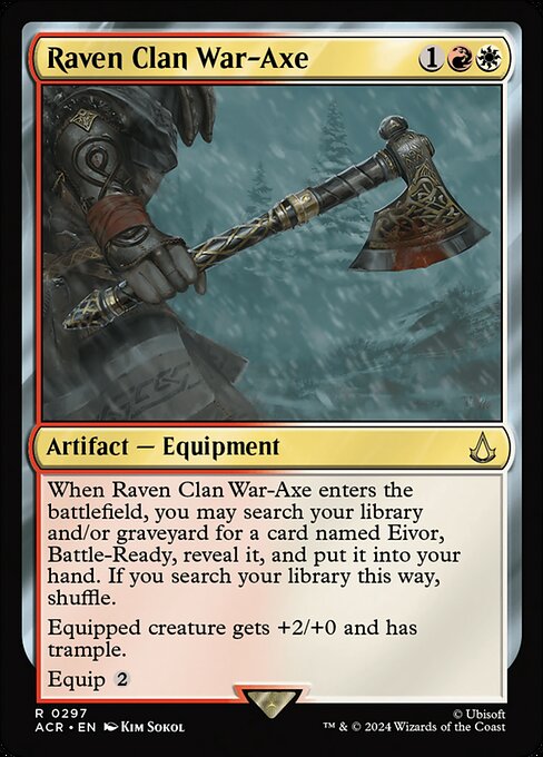 Raven Clan War-Axe - Universes Beyond: Assassin's Creed - R - 297