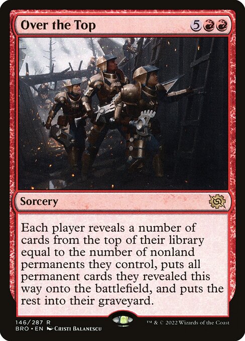 Over the Top - The Brothers' War - R - 146