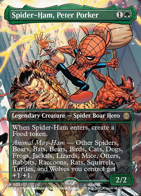 Spider-Ham, Peter Porker (Borderless) - Marvel's Spider-Man - R - 201