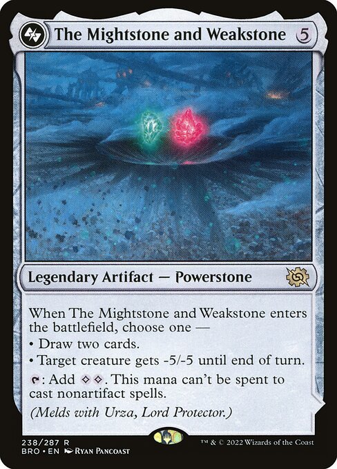 The Mightstone and Weakstone - The Brothers' War - R - 238