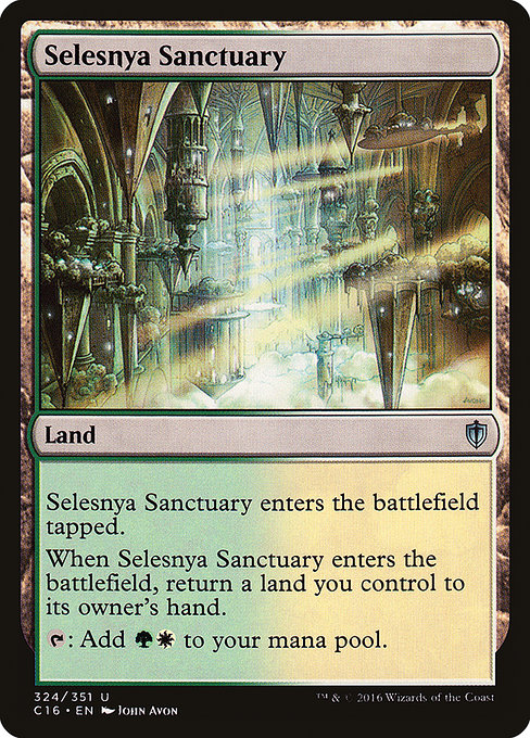 Selesnya Sanctuary - Commander 2016 - U - 324