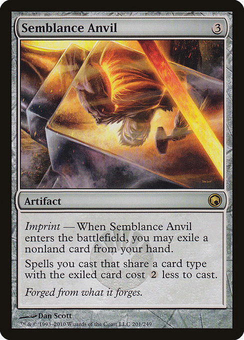 Semblance Anvil - Scars of Mirrodin - R - 201