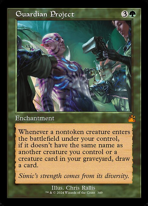 Guardian Project (Retro Frame) - Ravnica Remastered - M - 349