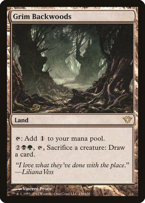 Grim Backwoods - Dark Ascension - R - 156
