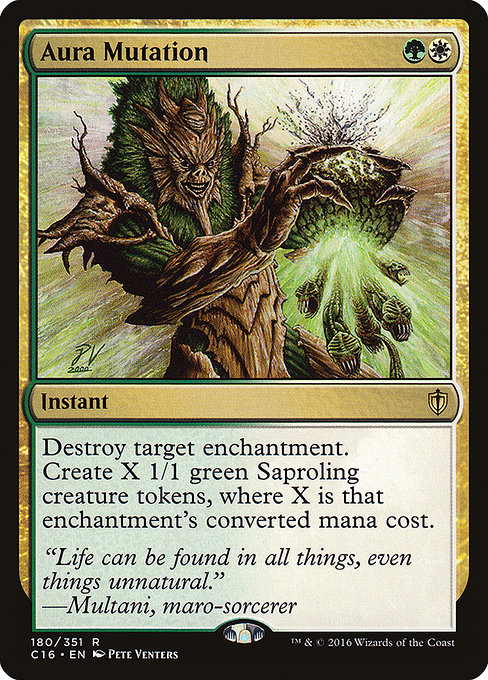 Aura Mutation - Commander 2016 - R - 180
