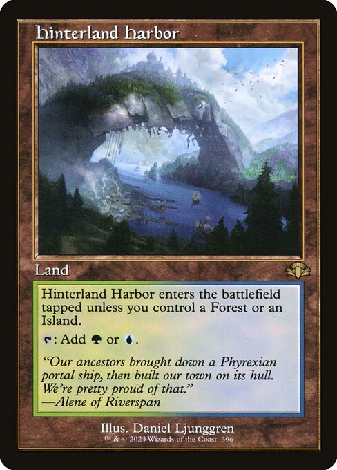 Hinterland Harbor (Retro Frame) - Dominaria Remastered - R - 396