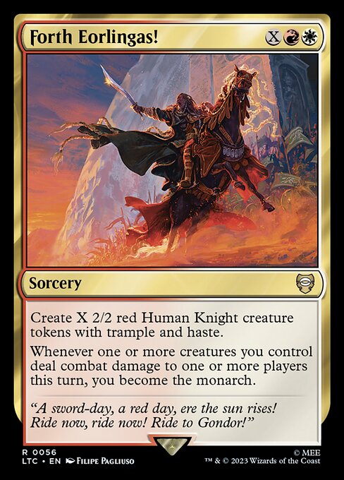 Forth Eorlingas! - Commander: The Lord of the Rings: Tales of Middle-earth - R - 56