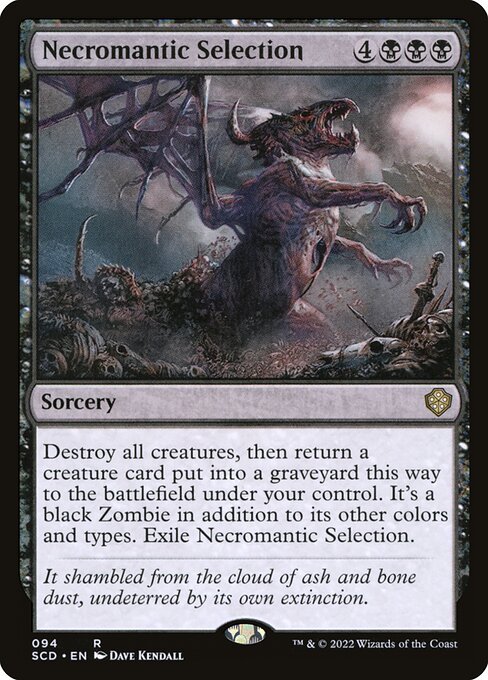 Necromantic Selection - Starter Commander Decks - R - 94