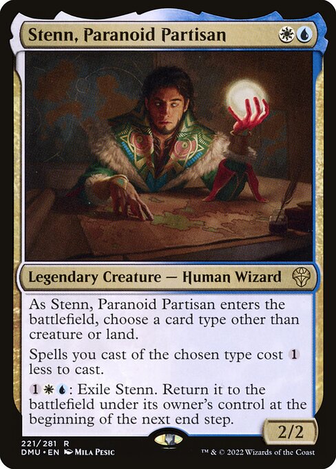 Stenn, Paranoid Partisan - Dominaria United - R - 221