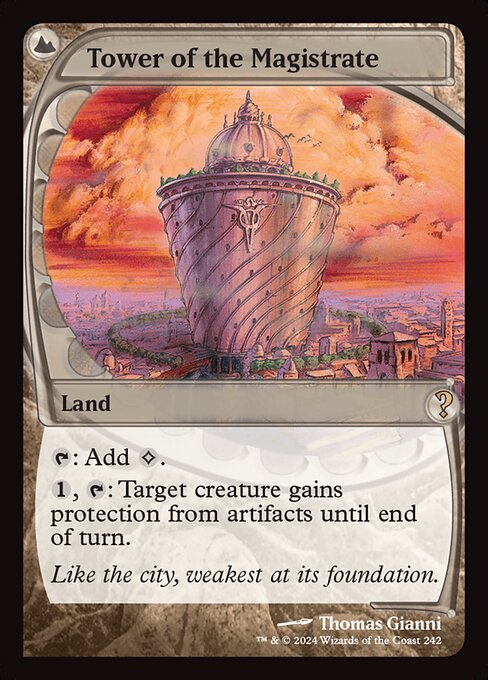 Tower of the Magistrate (Future Sight) - Mystery Booster 2 - R - 242