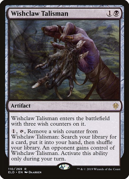 Wishclaw Talisman - Throne of Eldraine - R - 110
