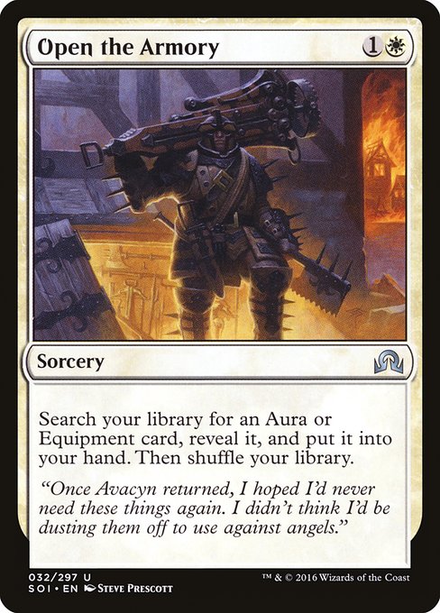 Open the Armory - Shadows over Innistrad - U - 32