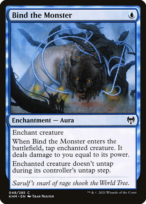 Bind the Monster - Kaldheim - C - 48