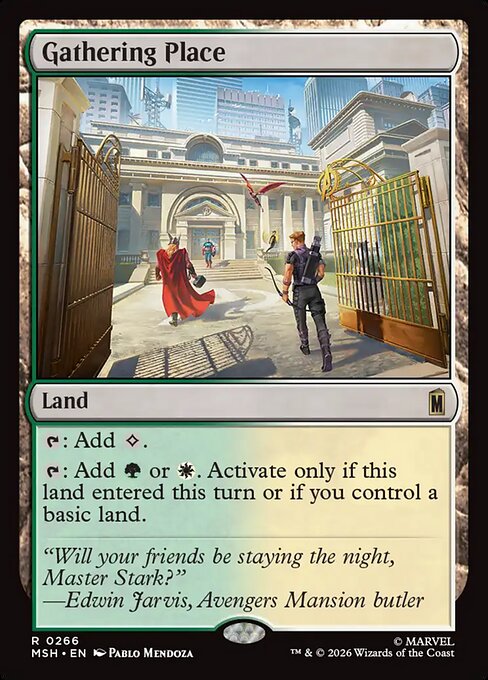 Gathering Place - Marvel Super Heroes - R - 266