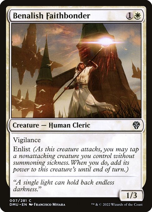 Benalish Faithbonder - Dominaria United - C - 7