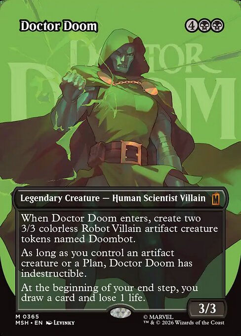 Doctor Doom (Borderless) (0365) - Marvel Super Heroes - M - 365