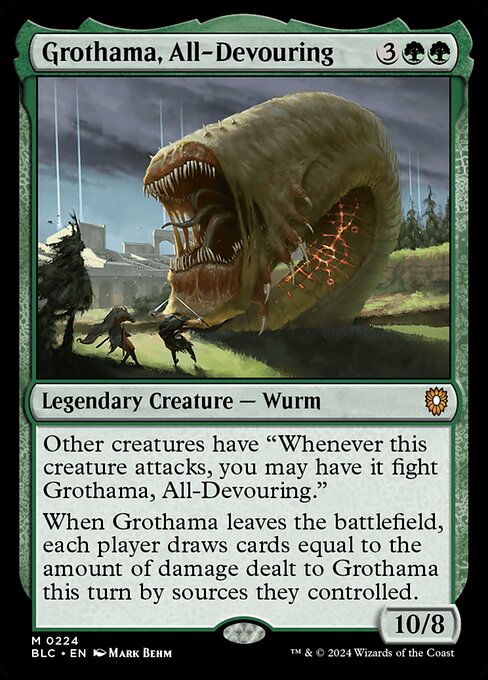 Grothama, All-Devouring - Commander: Bloomburrow - M - 224