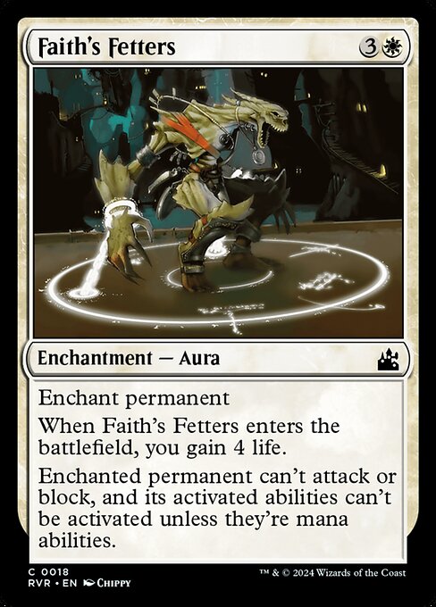 Faith's Fetters - Ravnica Remastered - C - 18