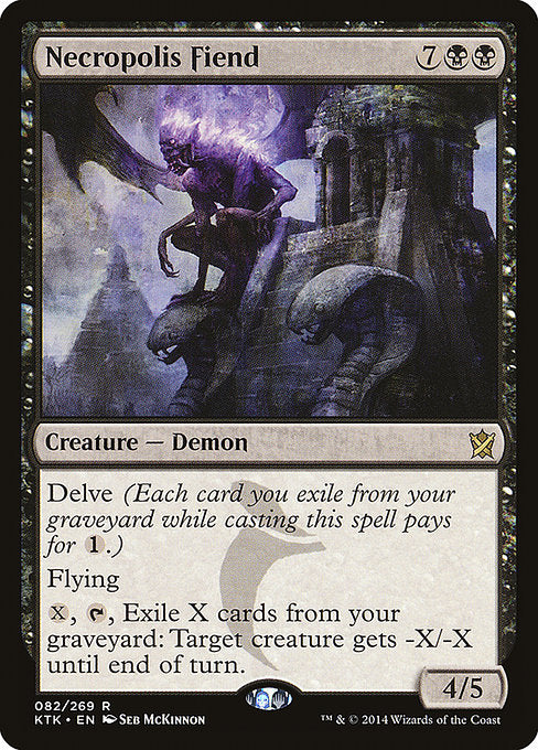 Necropolis Fiend - Khans of Tarkir - R - 82