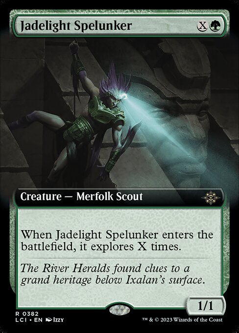 Jadelight Spelunker (Extended Art) - The Lost Caverns of Ixalan - R - 382