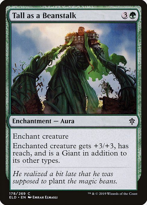 Tall as a Beanstalk - Throne of Eldraine - C - 178