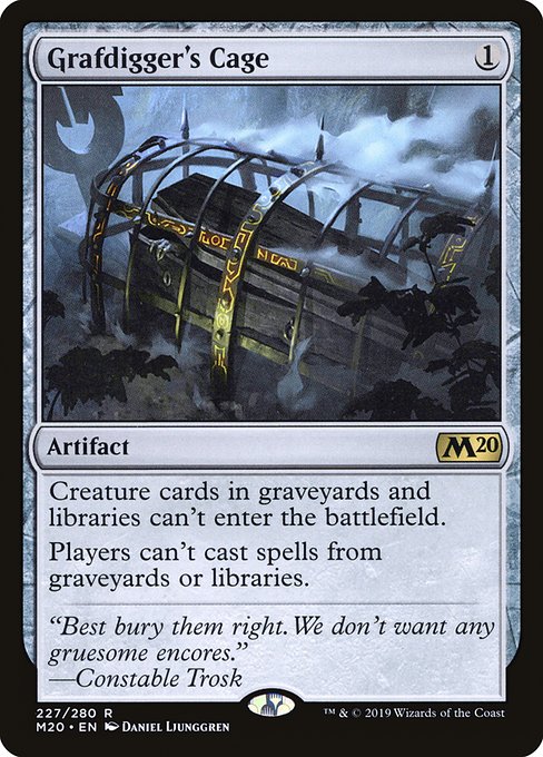 Grafdigger's Cage - Core Set 2020 - R - 227