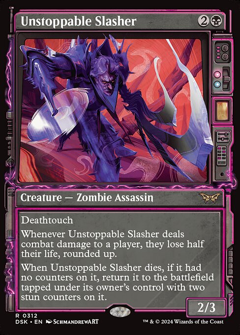 Unstoppable Slasher (Showcase) - Duskmourn: House of Horror - R - 312