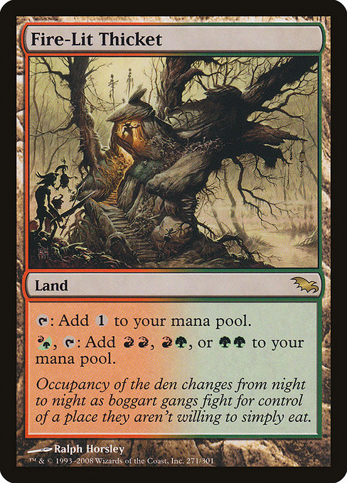 Fire-Lit Thicket - Shadowmoor - R - 271