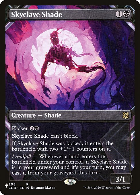 Skyclave Shade (Showcase) - The List Reprints - R - 298/280