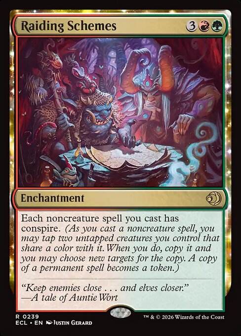 Raiding Schemes - Lorwyn Eclipsed - R - 239