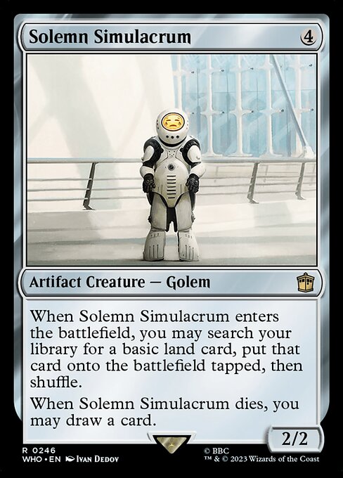 Solemn Simulacrum - Universes Beyond: Doctor Who - R - 246