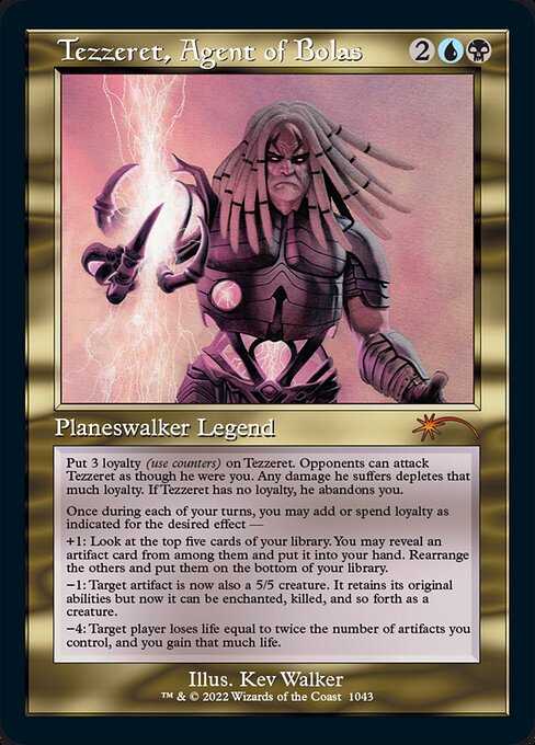 Tezzeret, Agent of Bolas (Retro Frame) - Secret Lair Drop Series - M - 1043