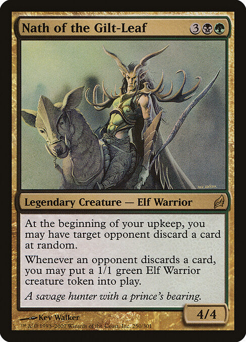 Nath of the Gilt-Leaf - Lorwyn - R - 250