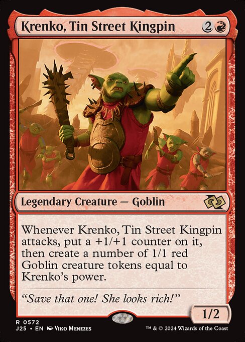 Krenko, Tin Street Kingpin - Foundations Jumpstart - R - 572