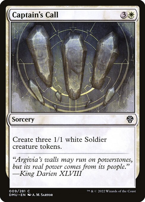 Captain's Call - Dominaria United - C - 9