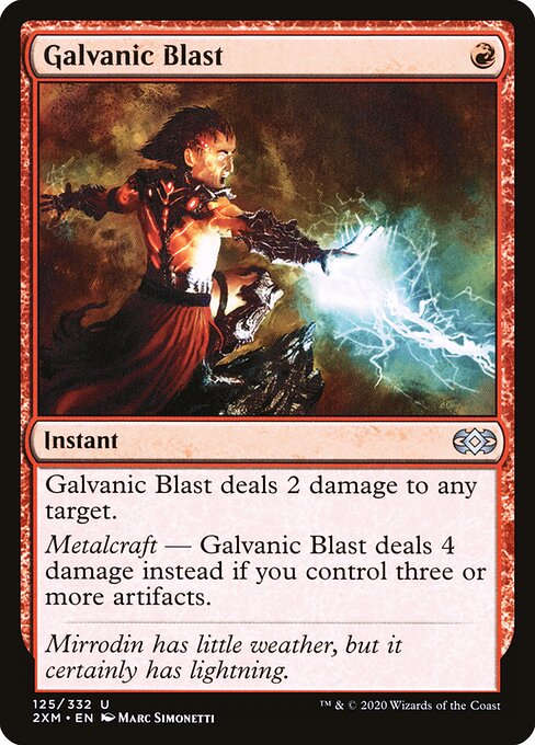 Galvanic Blast - Double Masters - U - 125