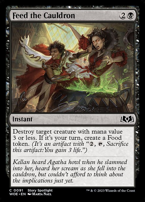 Feed the Cauldron - Wilds of Eldraine - C - 91