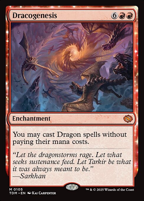 Dracogenesis - Tarkir: Dragonstorm - M - 105