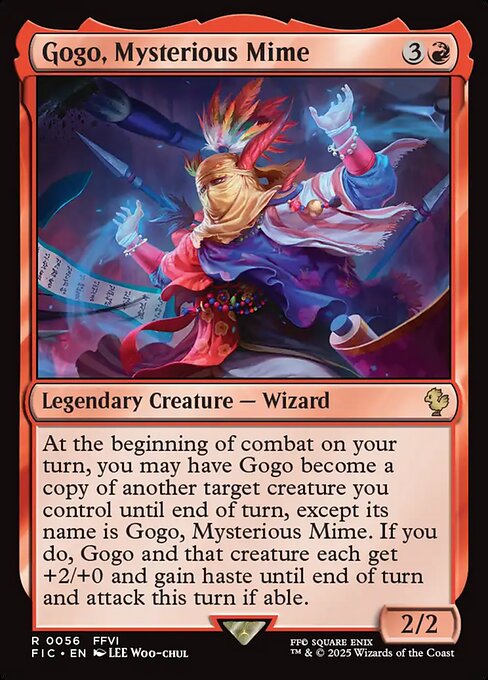 Gogo, Mysterious Mime - Commander: FINAL FANTASY - R - 56