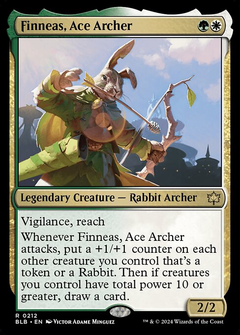 Finneas, Ace Archer - Bloomburrow - R - 212