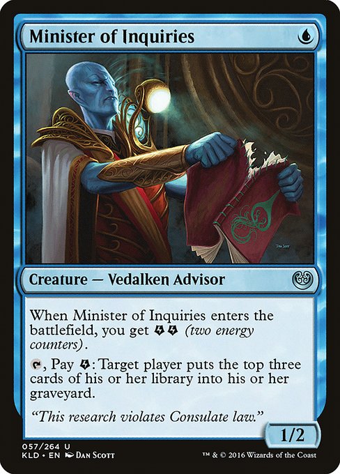 Minister of Inquiries - Kaladesh - U - 57