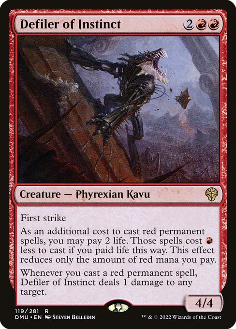 Defiler of Instinct - Dominaria United - R - 119
