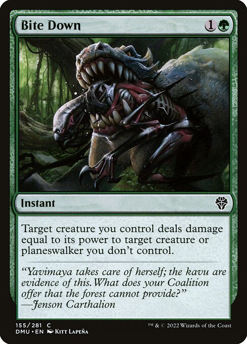 Bite Down - Dominaria United - C - 155