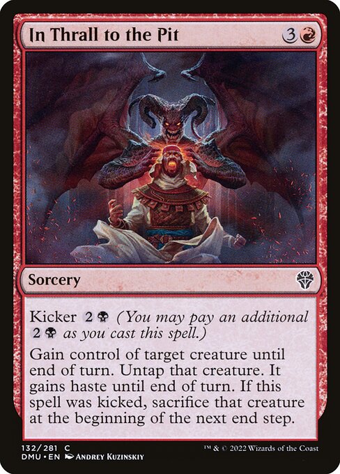 In Thrall to the Pit - Dominaria United - C - 132