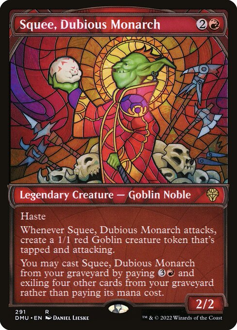Squee, Dubious Monarch (Showcase) - Dominaria United - R - 291
