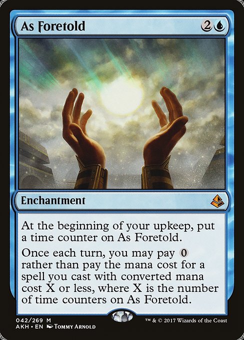 As Foretold - Amonkhet - M - 42
